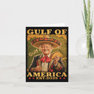 Retro Golf van Verenigde Staten Mexico Grappig Tru Kaart