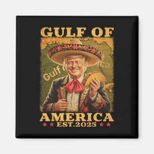Retro Golf van Verenigde Staten Mexico Grappig Tru Magneet