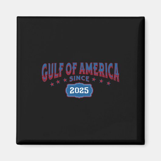 Retro Golf van Verenigde Staten sinds 2025 Amerika Magneet (Voorkant)