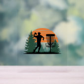 Retro golfdisc spelen acryl bord (Neutraal)