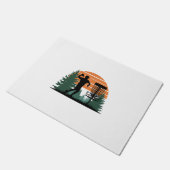 Retro golfdisc spelen deurmat (Schuin)