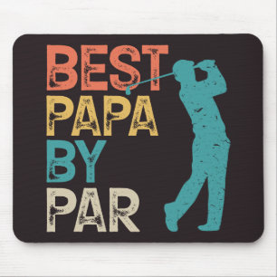 Retro Golfer - Best Papa by Par Muismat