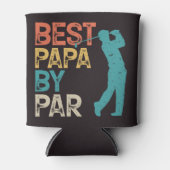 Retro Golfer - beste papieren van pas Blikjeskoeler (Voorkant)