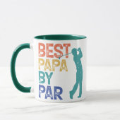 Retro Golfer - beste papieren van pas Mok (Links)
