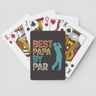 Retro Golfer - beste papieren van pas Pokerkaarten