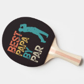 Retro Golfer - beste papieren van pas Tafeltennisbatje (Zijkant)