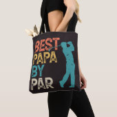 Retro Golfer - beste papieren van pas Tote Bag (Dichtbij)