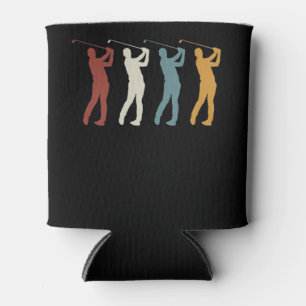 Retro Golfer Blikjeskoeler