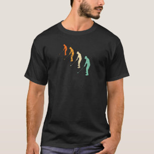 Retro Golfer  Golf Accessoires Golfing T-shirt