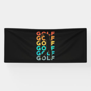 Retro Golfer Spandoek