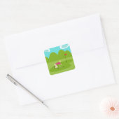 Retro Golfer Stickers (Envelop)