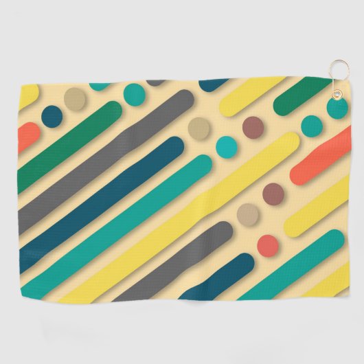 Retro Golfhanddoek (Horizontaal)