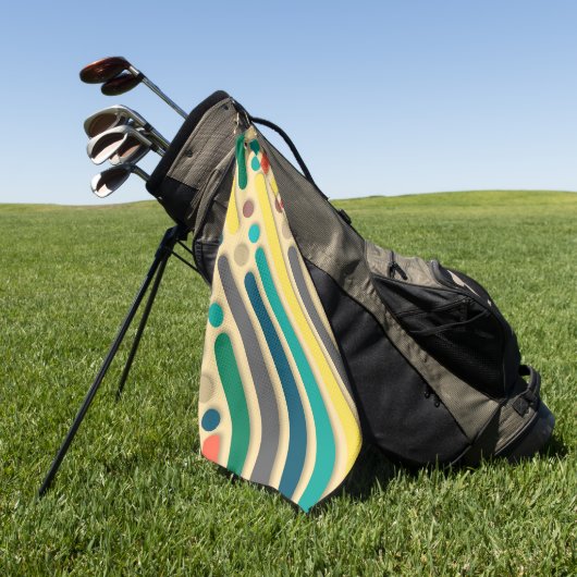 Retro Golfhanddoek (Groen)