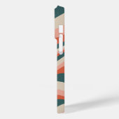 Retro golvende kleurrijke streep groovy patroon Case-Mate iPhone case (Achterkant / Links)