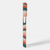 Retro golvende kleurrijke streep groovy patroon Case-Mate iPhone case (Achterkant / Rechts)