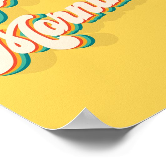 Retro Good Morning Poster (Hoek)