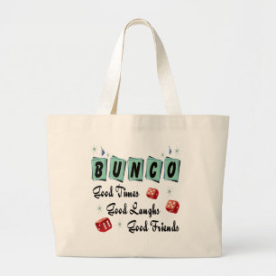 Retro Good Times Bunco Grote Tote Bag