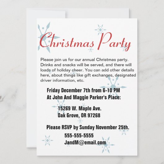 Retro Googie Sign Kaart (Achterkant)