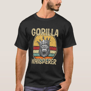 Retro Gorilla Whisperer T-shirt