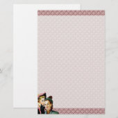 Retro Gossip Briefpapier (Voorkant / Achterkant)