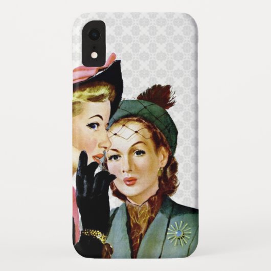 Retro Gossip Case-Mate iPhone Case (Achterkant)