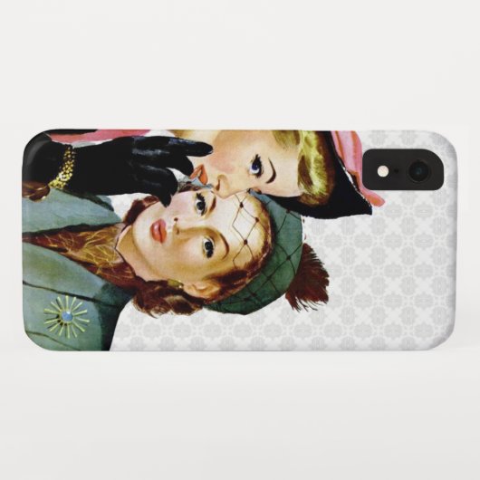 Retro Gossip Case-Mate iPhone Case (Achterkant (horizontaal))