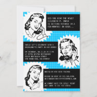 Retro Gossip Gals Bachelorette Party