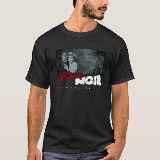 Retro GothCruise 6: Noir Noir T-shirt (56 stijlen) (Voorkant)