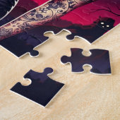 Retro Gothic Girl Legpuzzel (Zijkant)