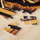 Retro Gothic paar strips Legpuzzel (Zijkant)