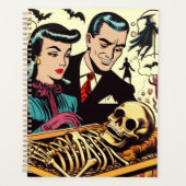 Retro Gothic paar strips Planner (Voorkant)