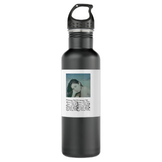 Retro Gracie Abrams Merch Journal-ingangen Waterfles