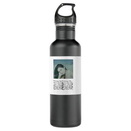 Retro  Gracie Abrams Merch Journal-ingangen Waterfles (Voorkant)