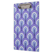 Retro Gradated Geometric Fan Pattern Klembord (Links)