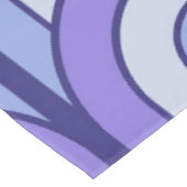 Retro Gradated Geometric Fan Pattern Tafelkleed (Gekanteld)