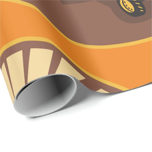 Retro Grader Cadeaupapier (Rol Hoek)