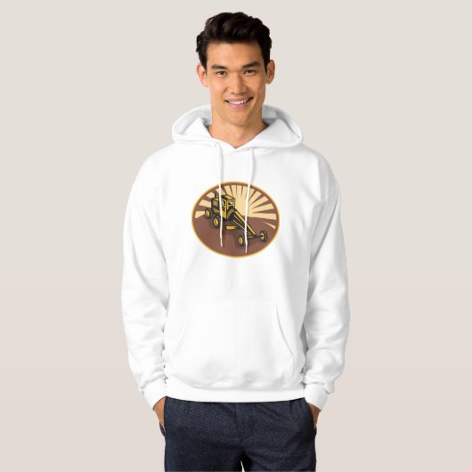Retro Grader Hoodie (Voorkant volledig)