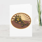 Retro Grader Kaart (Voorkant)