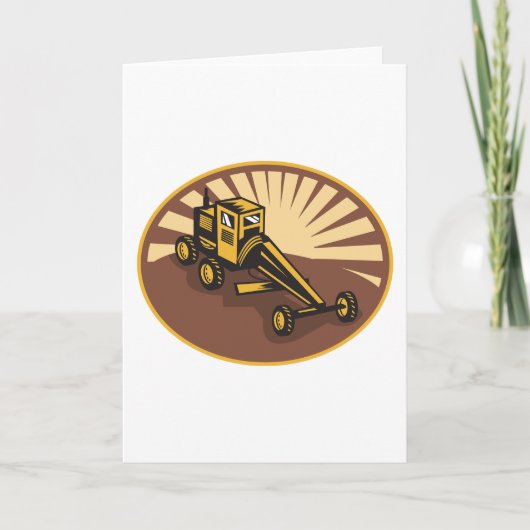 Retro Grader Kaart (Voorkant)