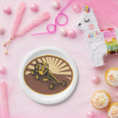 Retro Grader Papieren Bordje (Feest)