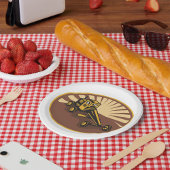 Retro Grader Papieren Bordje