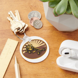 Retro Grader Sleutelhanger