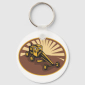 Retro Grader Sleutelhanger (Achterkant)
