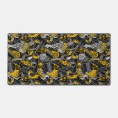 Retro Graffiti Stadspatroon Bureaumat (Voorkant)