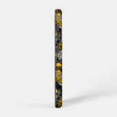 Retro Graffiti Stadspatroon Samsung Galaxy Hoesje (Rechterkant)