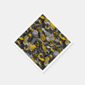 Retro Graffiti Stadspatroon Servet (Hoek)