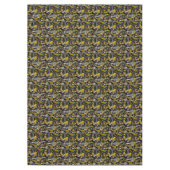 Retro Graffiti Stadspatroon Tafelkleed (Voorkant)