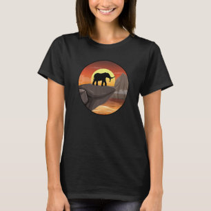Retro Grafisch Dierenverzorger Dierenpark Verzorge T-shirt