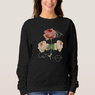 Retro Grafische Botanische Bloemen Tuinieren Plant Trui