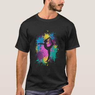 Retro Grafische Gymnastiek Gymnastiek Acrobat Acro T-shirt